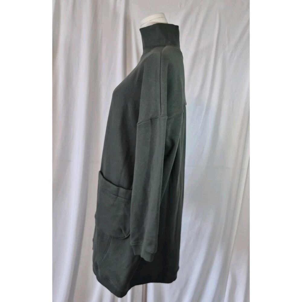 Tuckernuck Pomander Place Womens Forest Green Porter Sweatshirt Dress XS - Picture 7 of 10